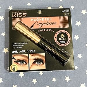 🆕 Kiss Magnetic Liquid Eyeliner in Black